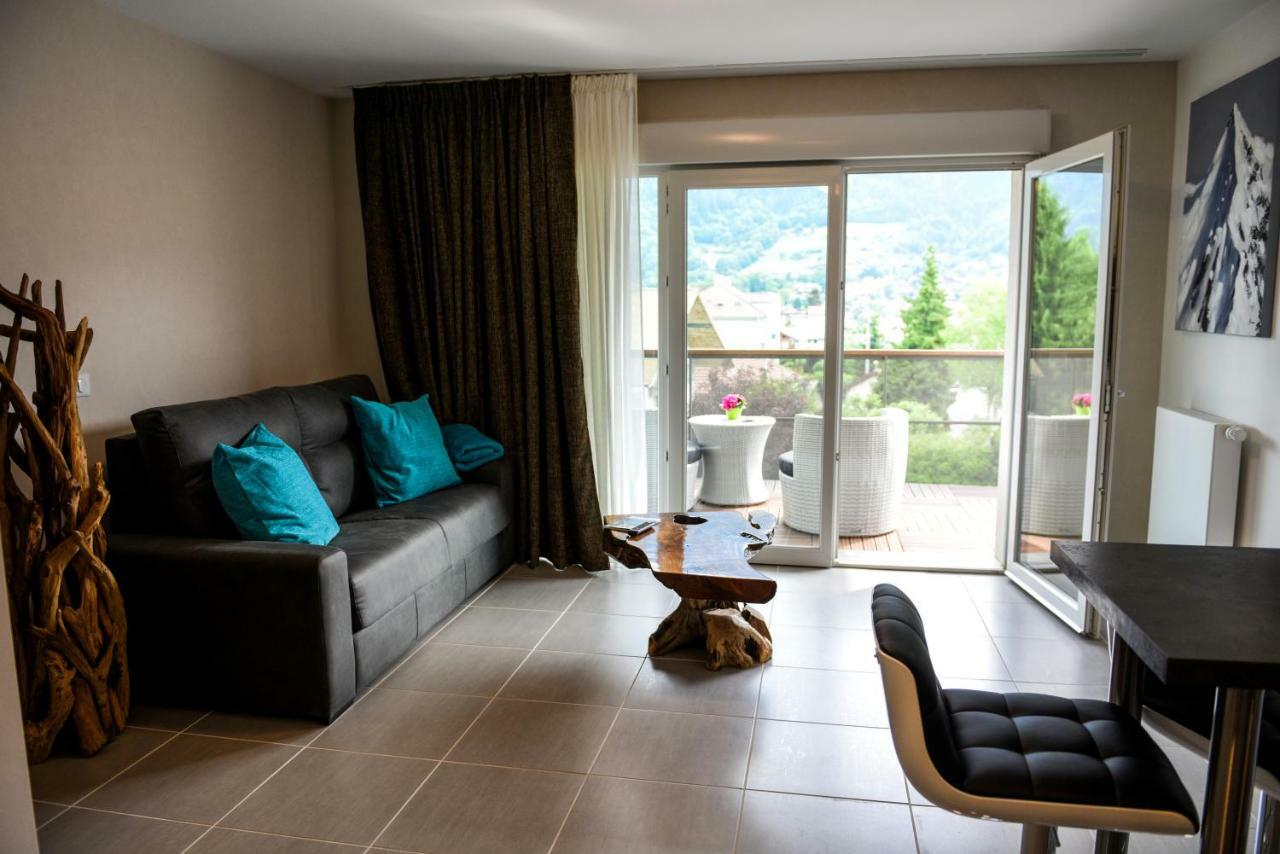 Appartement Au Pied Du Mont-Blanc ! Салланш Экстерьер фото