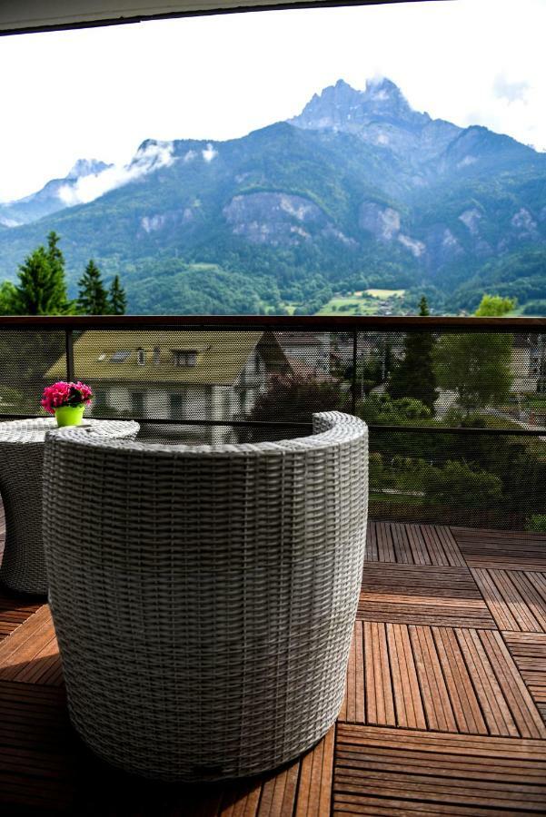 Appartement Au Pied Du Mont-Blanc ! Салланш Экстерьер фото